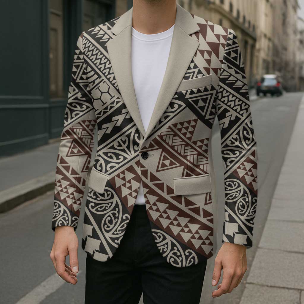 Niho Taniwha Kowhaiwhai Blazer - Polynesian Pride