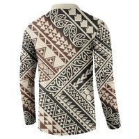 Niho Taniwha Kowhaiwhai Button Sweatshirt