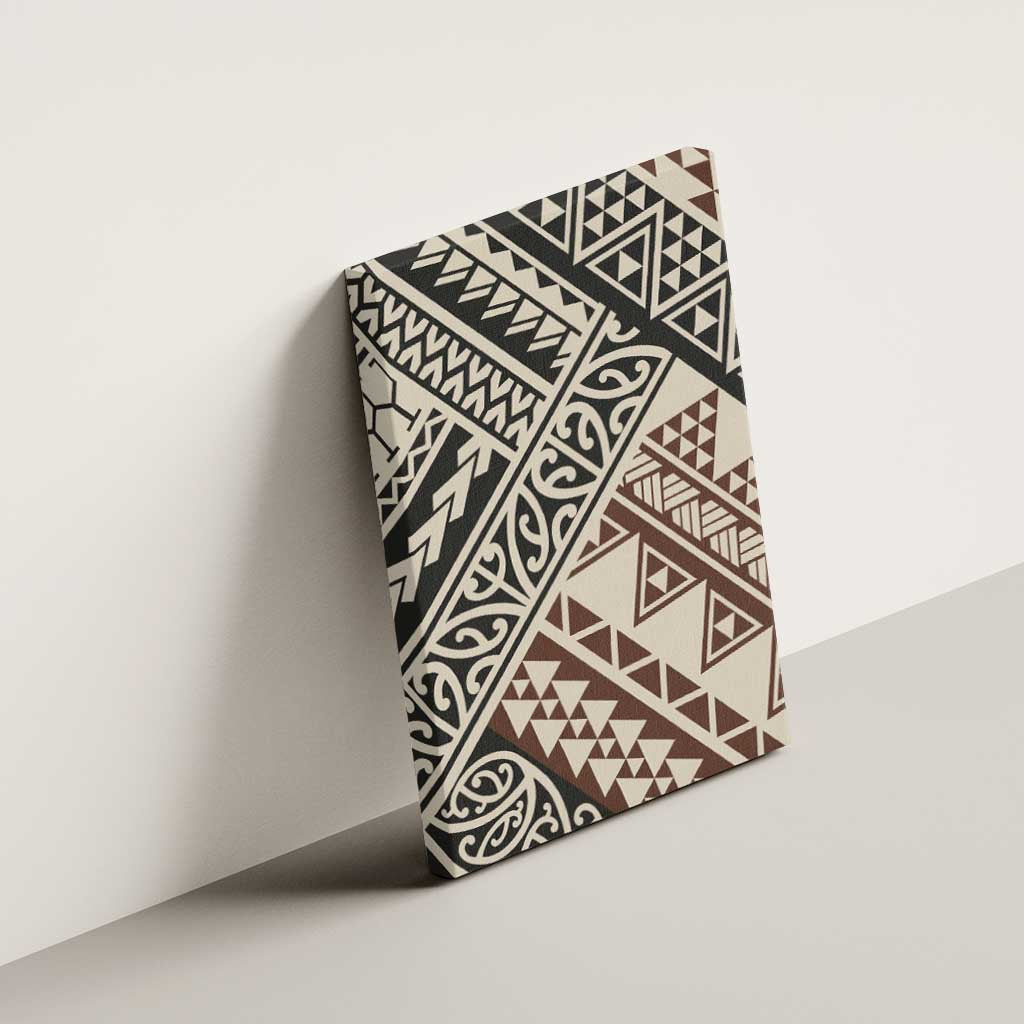 Niho Taniwha Kowhaiwhai Canvas Wall Art