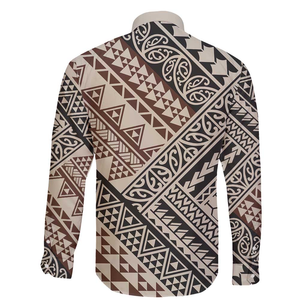 Niho Taniwha Kowhaiwhai Family Matching Tank Maxi Dress and Hawaiian Shirt