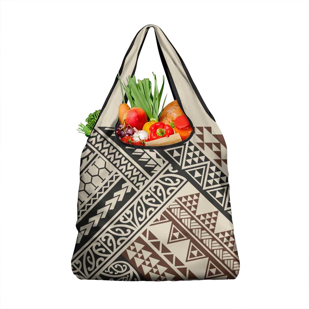 Niho Taniwha Kowhaiwhai Grocery Bag