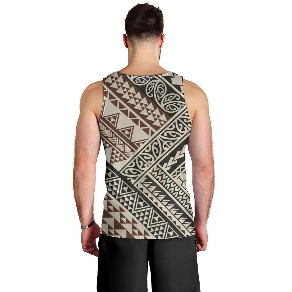 Niho Taniwha Kowhaiwhai Men Tank Top