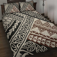 Niho Taniwha Kowhaiwhai Quilt Bed Set
