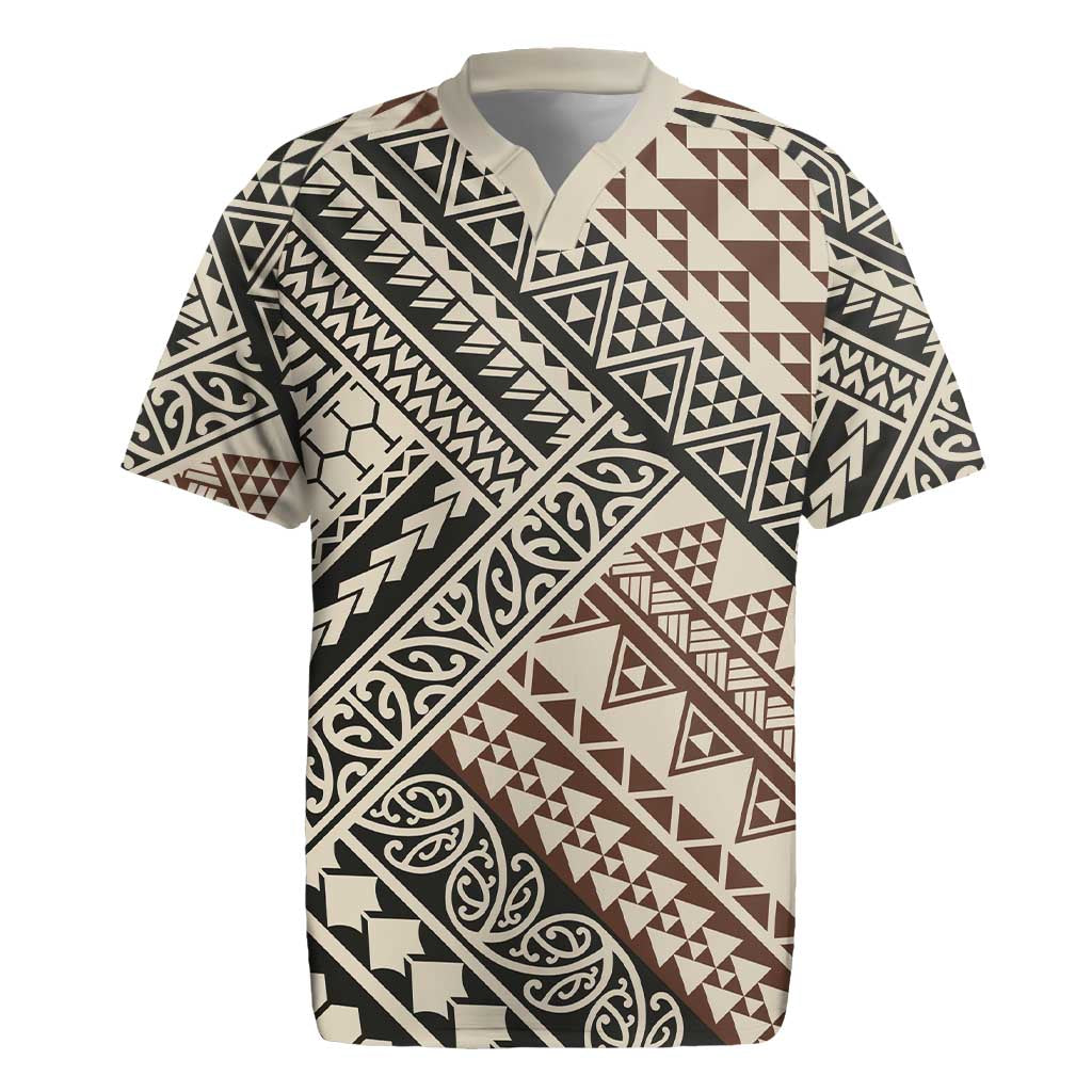 Niho Taniwha Kowhaiwhai Rugby Jersey