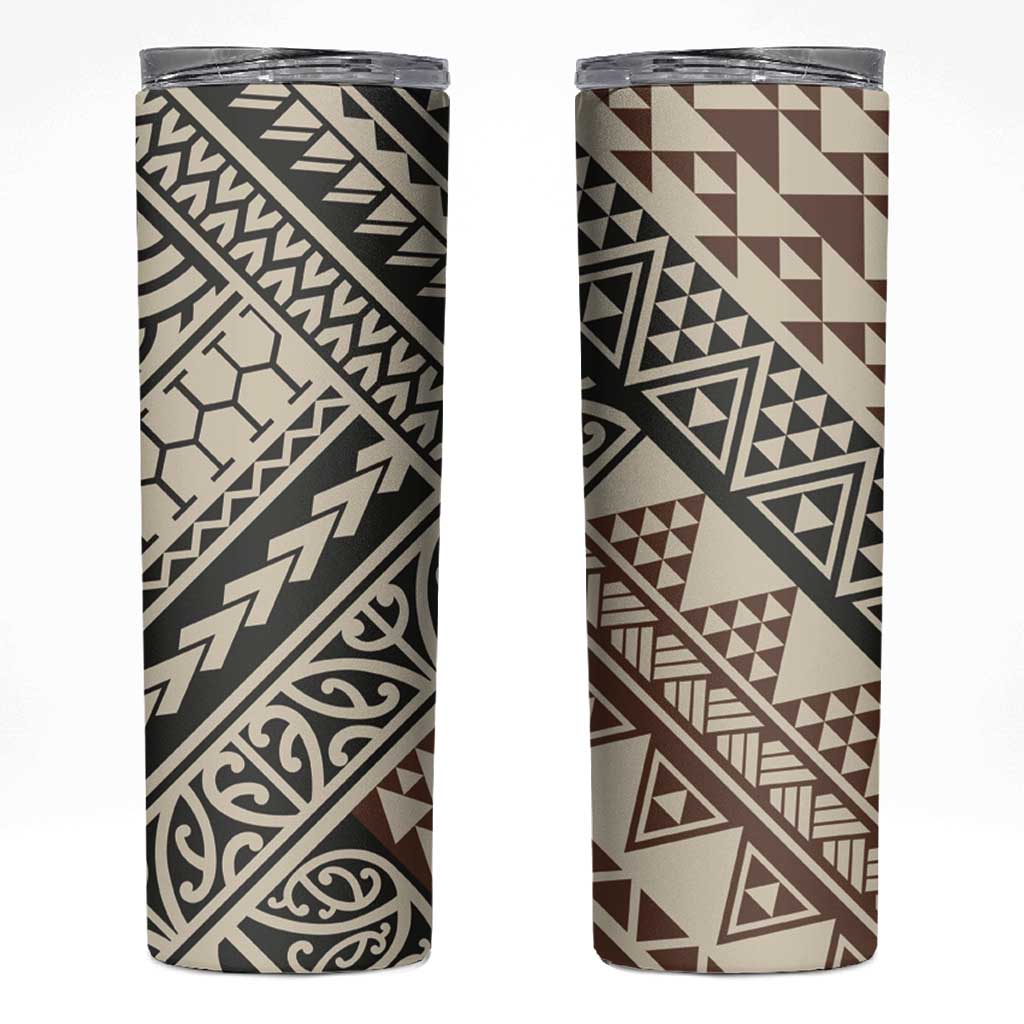 Niho Taniwha Kowhaiwhai Skinny Tumbler