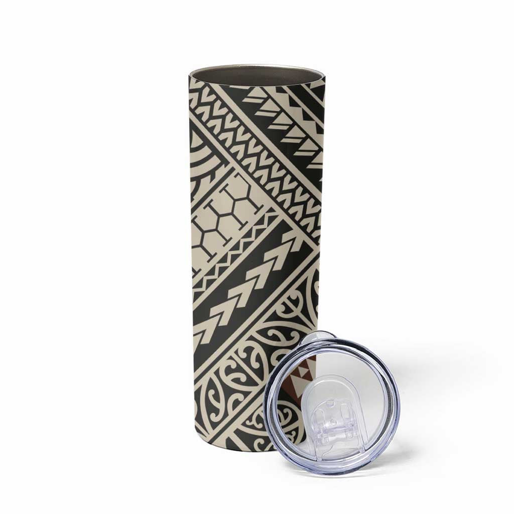 Niho Taniwha Kowhaiwhai Skinny Tumbler