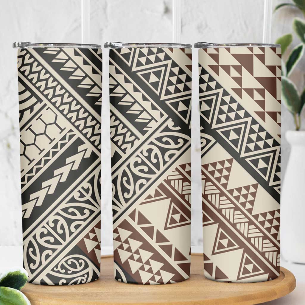 Niho Taniwha Kowhaiwhai Skinny Tumbler