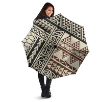 Niho Taniwha Kowhaiwhai Umbrella - Polynesian Pride