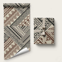 Niho Taniwha Kowhaiwhai Wrapping Paper - Polynesian Pride