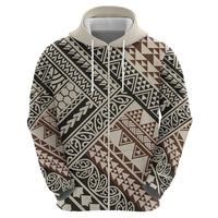 Niho Taniwha Kowhaiwhai Zip Hoodie