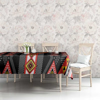 Niho Taniwha Taniko Motif Tablecloth