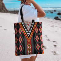 Niho Taniwha Taniko Motif Tote Bag - Polynesian Pride