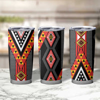 Niho Taniwha Taniko Motif Tumbler Cup