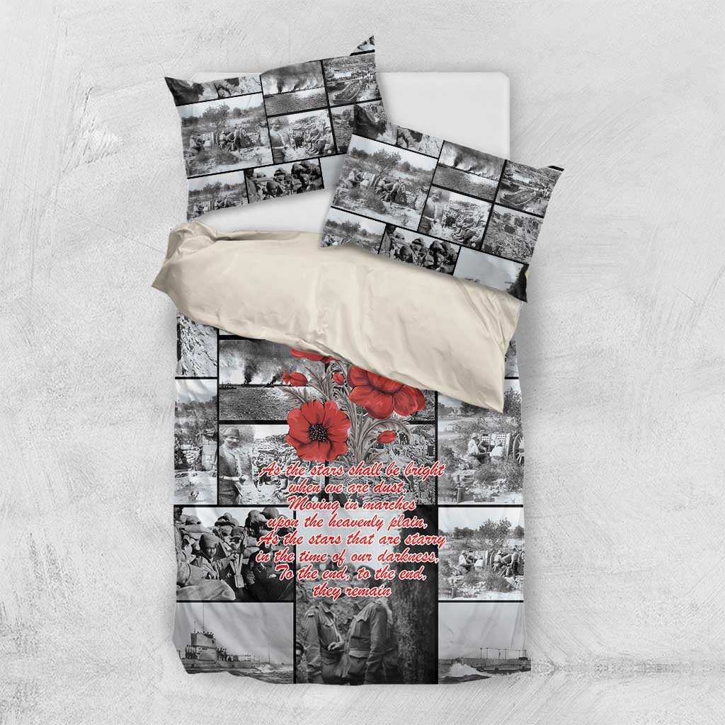 ANZAC Day Gallipoli Campaign Bedding Set To The End They Remain