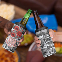 ANZAC Day Gallipoli Campaign 4 in 1 Can Cooler Tumbler To The End They Remain