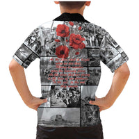 ANZAC Day Gallipoli Campaign Family Matching Mermaid Dress and Hawaiian Shirt To The End They Remain