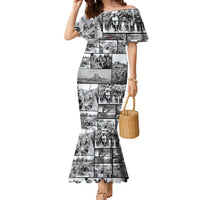 ANZAC Day Gallipoli Campaign Family Matching Mermaid Dress and Hawaiian Shirt To The End They Remain