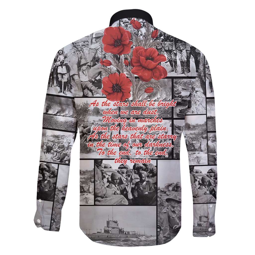 ANZAC Day Gallipoli Campaign Family Matching Off Shoulder Short Dress and Hawaiian Shirt To The End They Remain