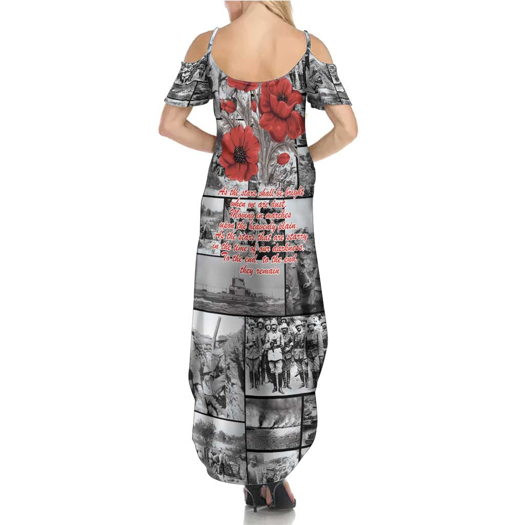 ANZAC Day Gallipoli Campaign Family Matching Summer Maxi Dress and Hawaiian Shirt To The End They Remain