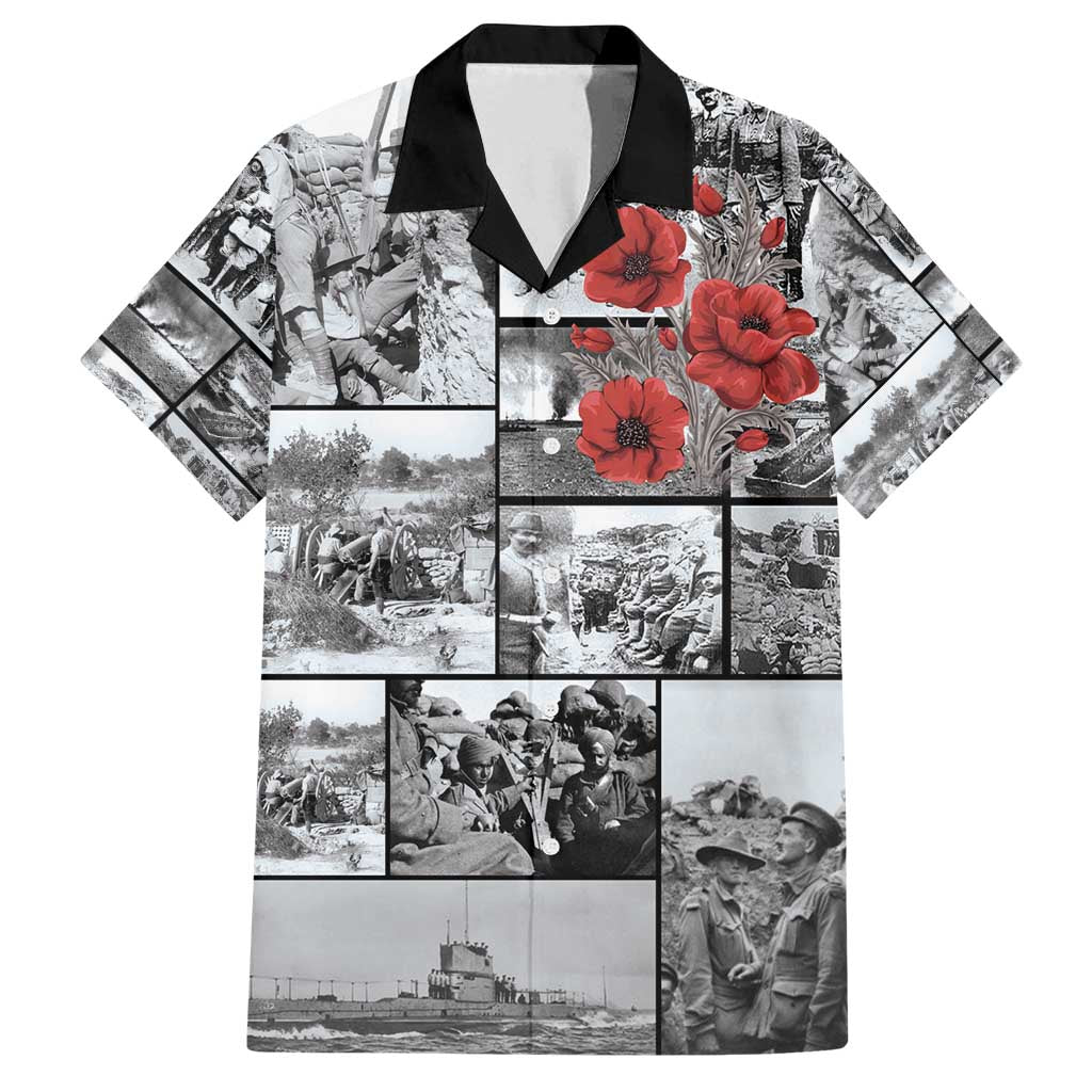 ANZAC Day Gallipoli Campaign Family Matching Tank Maxi Dress and Hawaiian Shirt To The End They Remain