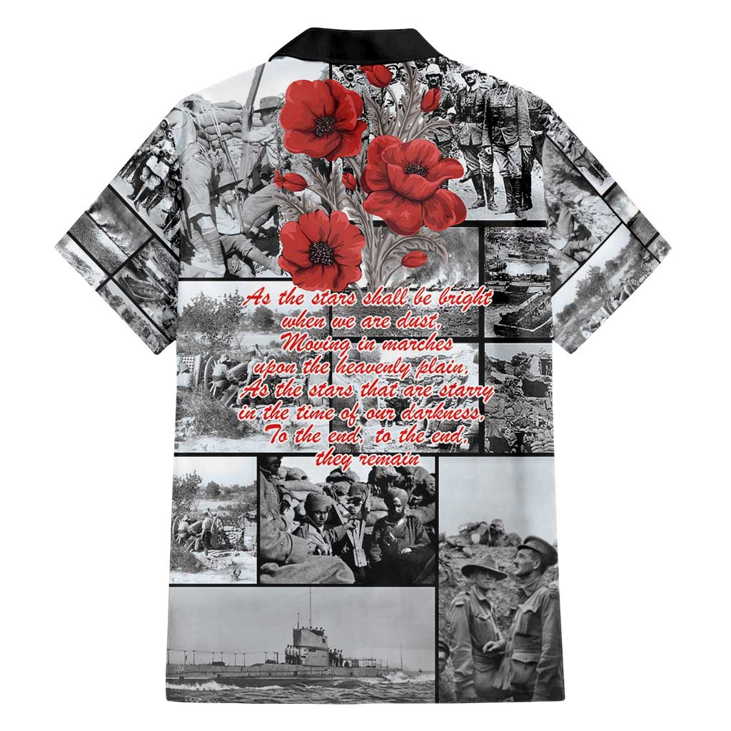 ANZAC Day Gallipoli Campaign Hawaiian Shirt To The End They Remain