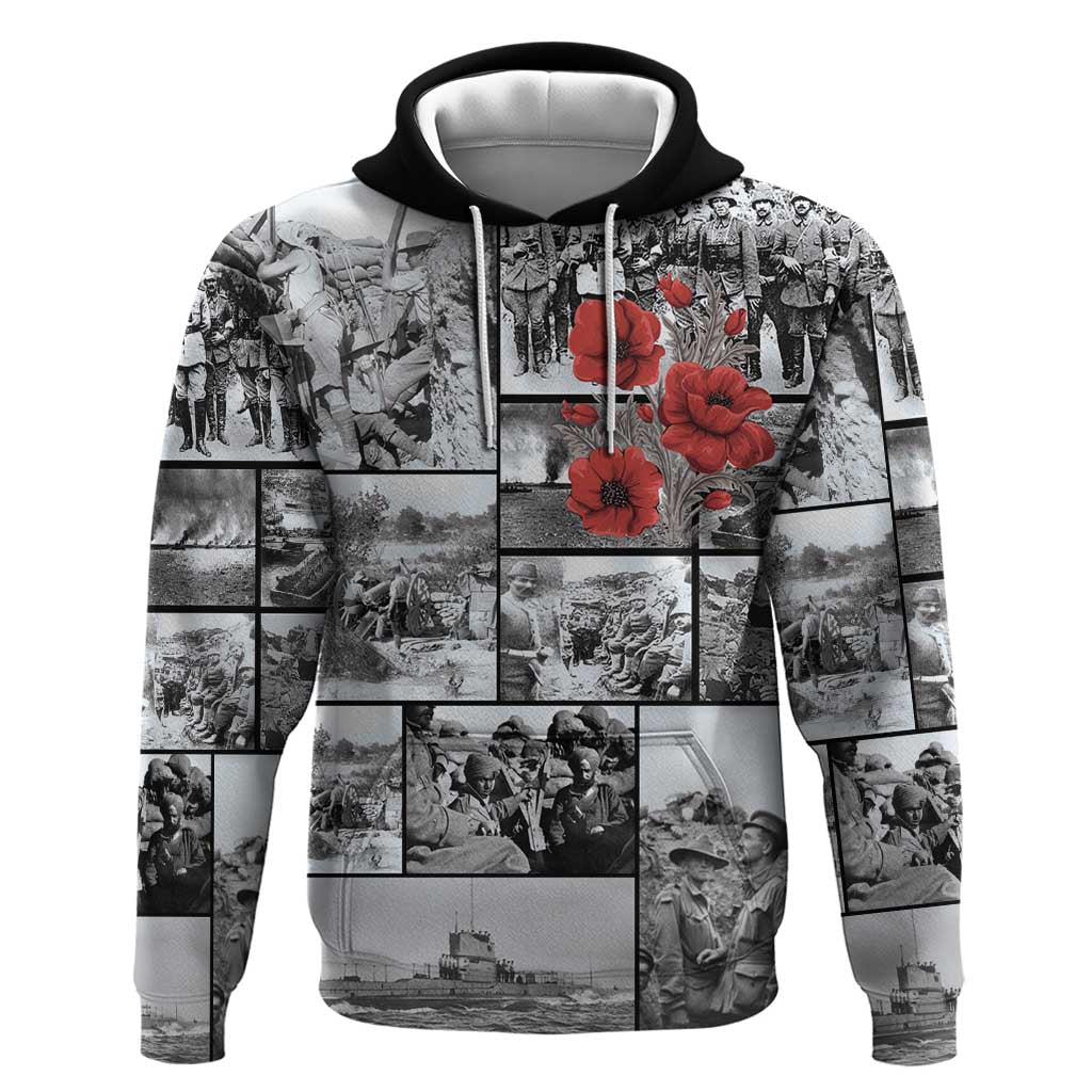 ANZAC Day Gallipoli Campaign Hoodie To The End They Remain