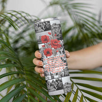 ANZAC Day Gallipoli Campaign Skinny Tumbler To The End They Remain