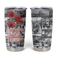 ANZAC Day Gallipoli Campaign Tumbler Cup To The End They Remain