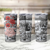 ANZAC Day Gallipoli Campaign Tumbler Cup To The End They Remain