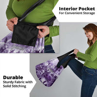 Purple ANZAC Day The Battle of Lone Pine Grocery Bag Kiwi-Kangaroo Soldier Lest We Forget