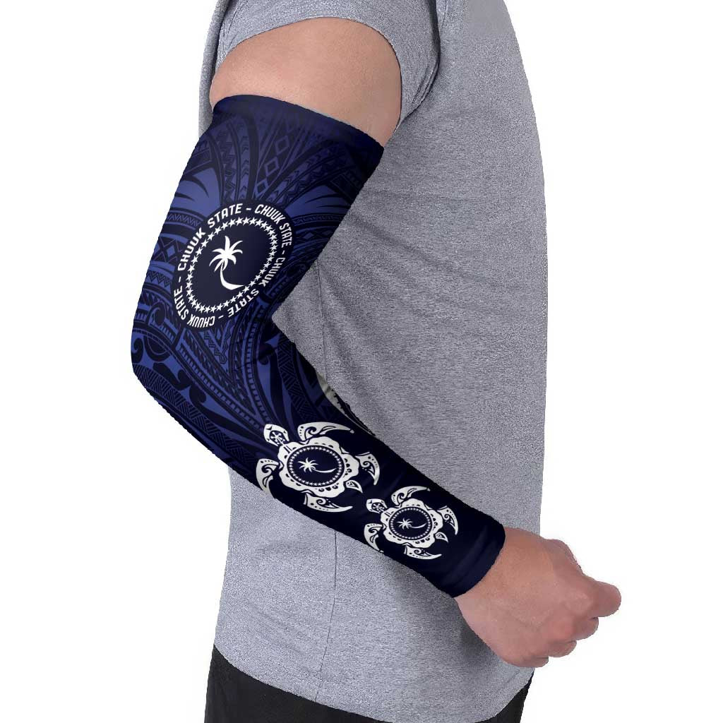 FSM Chuuk States Arm Sleeves Micronesia Six 9 One Polynesian Tribal Pattern - Polynesian Pride