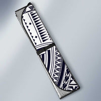 FSM Chuuk States Auto Sun Shade Micronesia Six 9 One Polynesian Tribal Pattern - Polynesian Pride