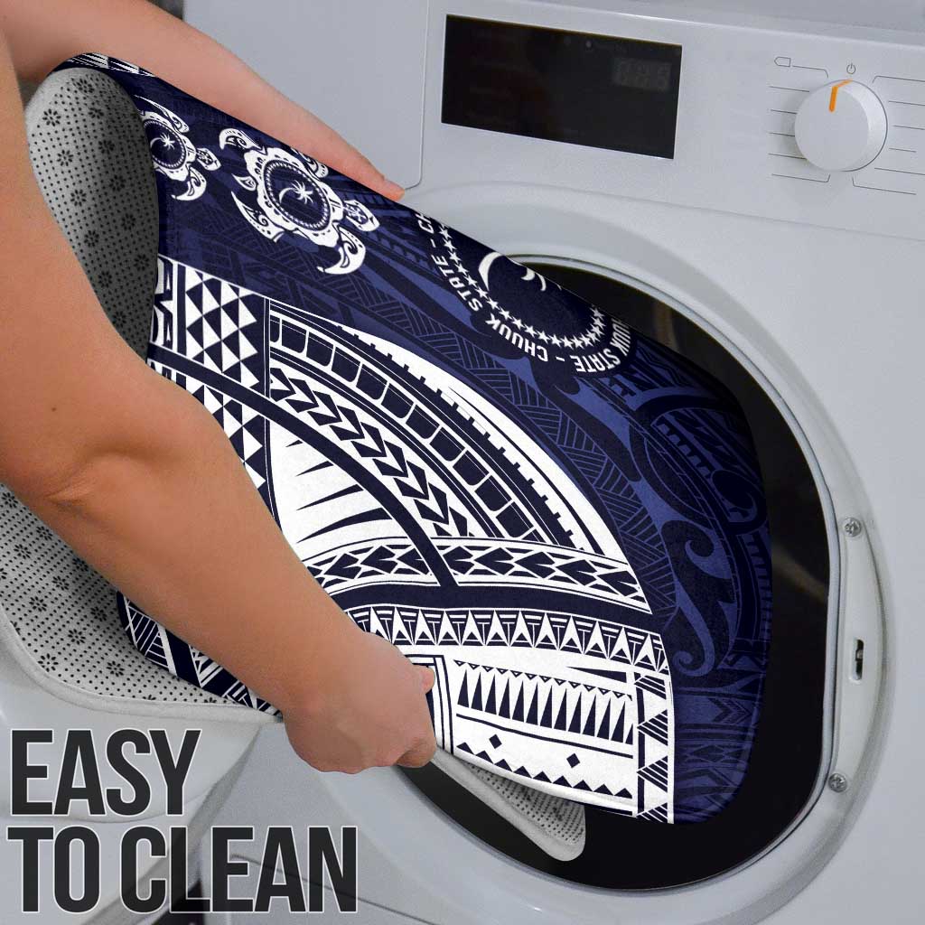 FSM Chuuk States Bathroom Set Micronesia Six 9 One Polynesian Tribal Pattern - Polynesian Pride