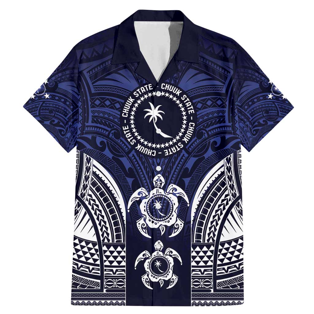 FSM Chuuk States Family Matching Mermaid Dress and Hawaiian Shirt Micronesia Six 9 One Polynesian Tribal Pattern