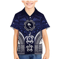 FSM Chuuk States Family Matching Mermaid Dress and Hawaiian Shirt Micronesia Six 9 One Polynesian Tribal Pattern