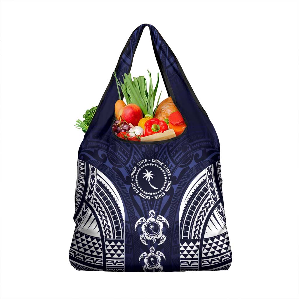 FSM Chuuk States Grocery Bag Micronesia Six 9 One Polynesian Tribal Pattern