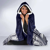 FSM Chuuk States Hooded Blanket Micronesia Six 9 One Polynesian Tribal Pattern