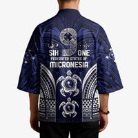 FSM Chuuk States Kimono Micronesia Six 9 One Polynesian Tribal Pattern - Polynesian Pride