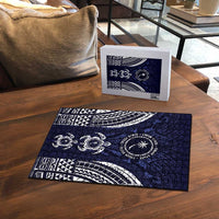 FSM Chuuk States Puzzle Micronesia Six 9 One Polynesian Tribal Pattern - Polynesian Pride