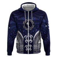 FSM Chuuk States Zip Hoodie Micronesia Six 9 One Polynesian Tribal Pattern