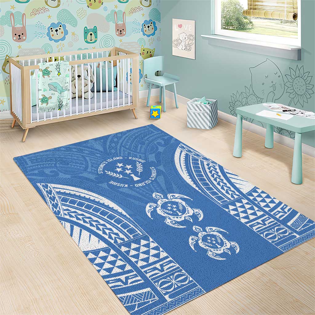 FSM Kosrae States Area Rug Micronesia Six 9 One Polynesian Tribal Pattern