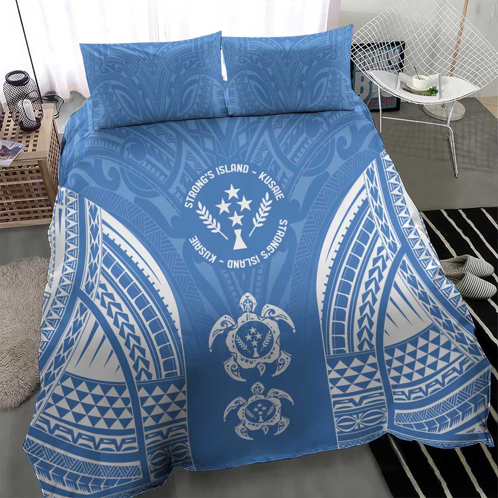 FSM Kosrae States Bedding Set Micronesia Six 9 One Polynesian Tribal Pattern
