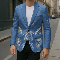 FSM Kosrae States Blazer Micronesia Six 9 One Polynesian Tribal Pattern - Polynesian Pride