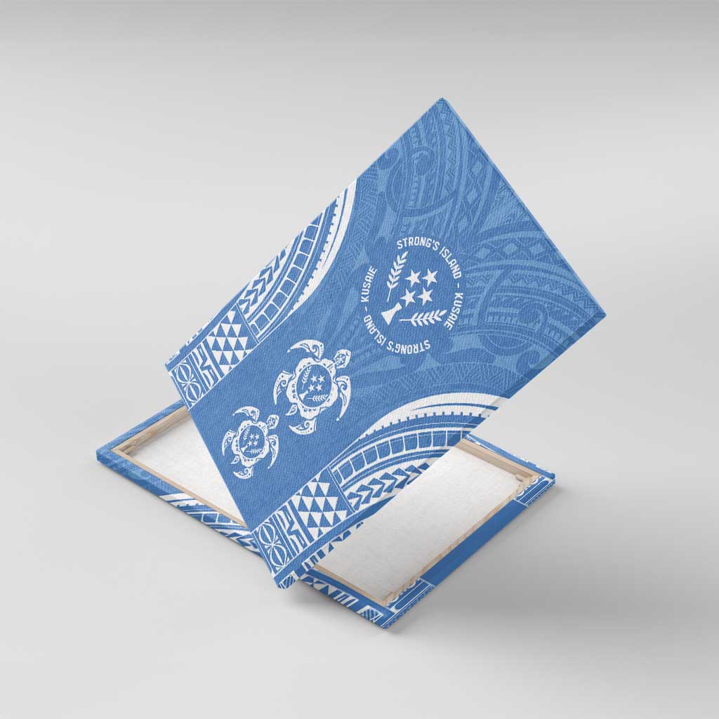 FSM Kosrae States Canvas Wall Art Micronesia Six 9 One Polynesian Tribal Pattern