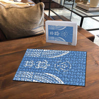 FSM Kosrae States Puzzle Micronesia Six 9 One Polynesian Tribal Pattern - Polynesian Pride