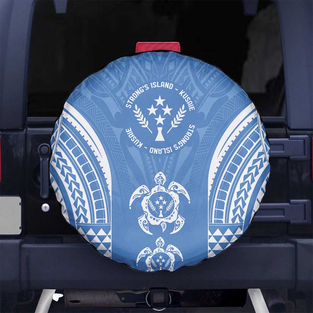 FSM Kosrae States Spare Tire Cover Micronesia Six 9 One Polynesian Tribal Pattern