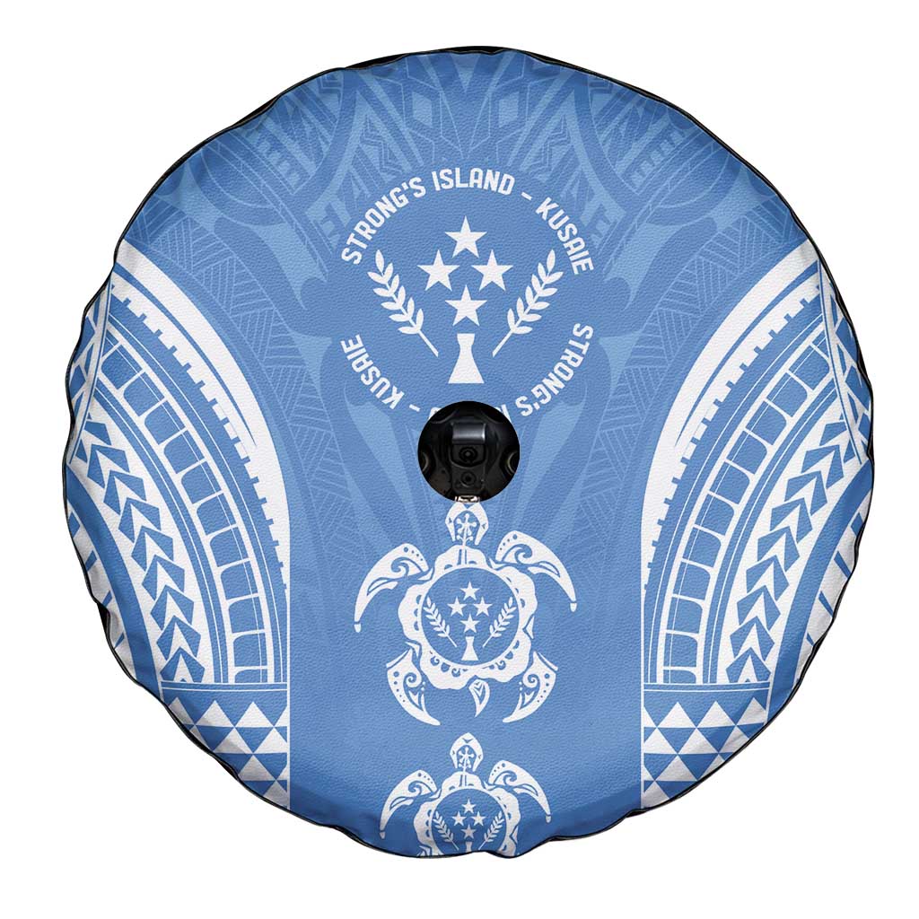 FSM Kosrae States Spare Tire Cover Micronesia Six 9 One Polynesian Tribal Pattern