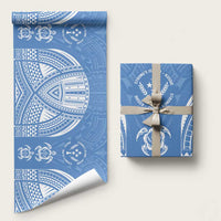 FSM Kosrae States Wrapping Paper Micronesia Six 9 One Polynesian Tribal Pattern - Polynesian Pride