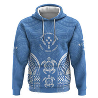FSM Kosrae States Zip Hoodie Micronesia Six 9 One Polynesian Tribal Pattern