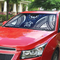 FSM Pohnpei States Auto Sun Shade Micronesia Six 9 One Polynesian Tribal Pattern - Polynesian Pride